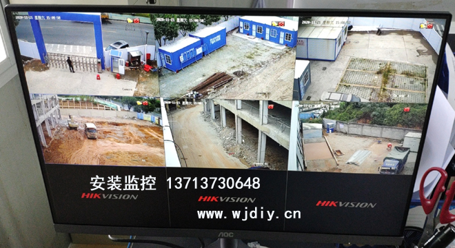 深圳光明区温泉酒店项目工地网络监控安装摄像头公司
